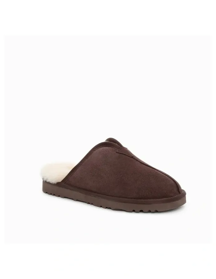 Ozwear Ugg Mason Slipper in Chocolate
