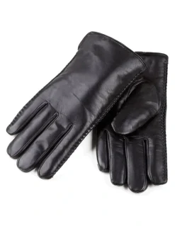 Ozwear Ugg Nappa Gloves in Black