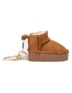 OZWEAR UGG OZWEAR UGG Classic Platform Ultra Mini Boots Keyring Pendant