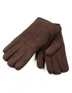 Ozwear Ugg Sheepskin Glove in Chocolate