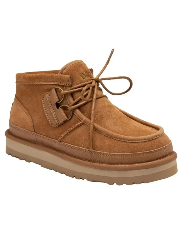 Ozwear Ugg Bendigo Lace-Up Boots in Chestnut