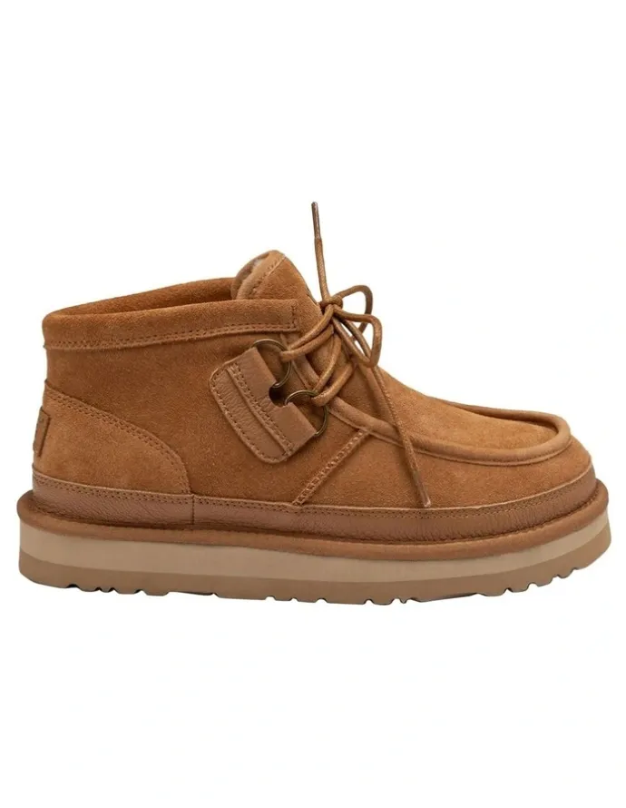 Ozwear Ugg Bendigo Lace-Up Boots in Chestnut