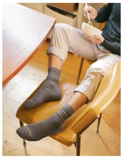 Paire Loose Top Calf Socks in Shadow