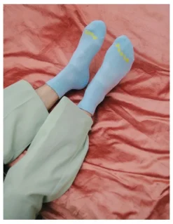 Paire Quarter Socks in Blue