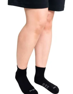 Paire Quarter Socks in Black