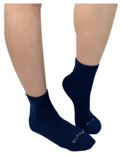 Paire Quarter Socks in Stormy Blue