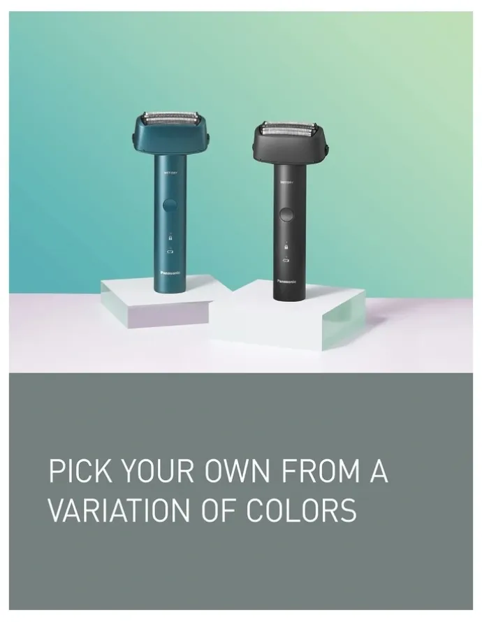 Panasonic Series 300 3 Blade ES-RM3B-A541 Shaver in Blue