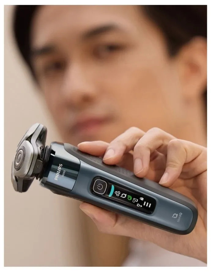 Philips Series i9000 Electric X9001/20 Shaver in Taubenblau