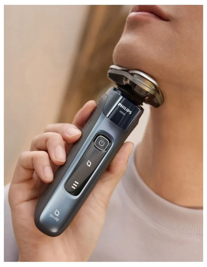 Philips Series i9000 Electric X9001/20 Shaver in Taubenblau