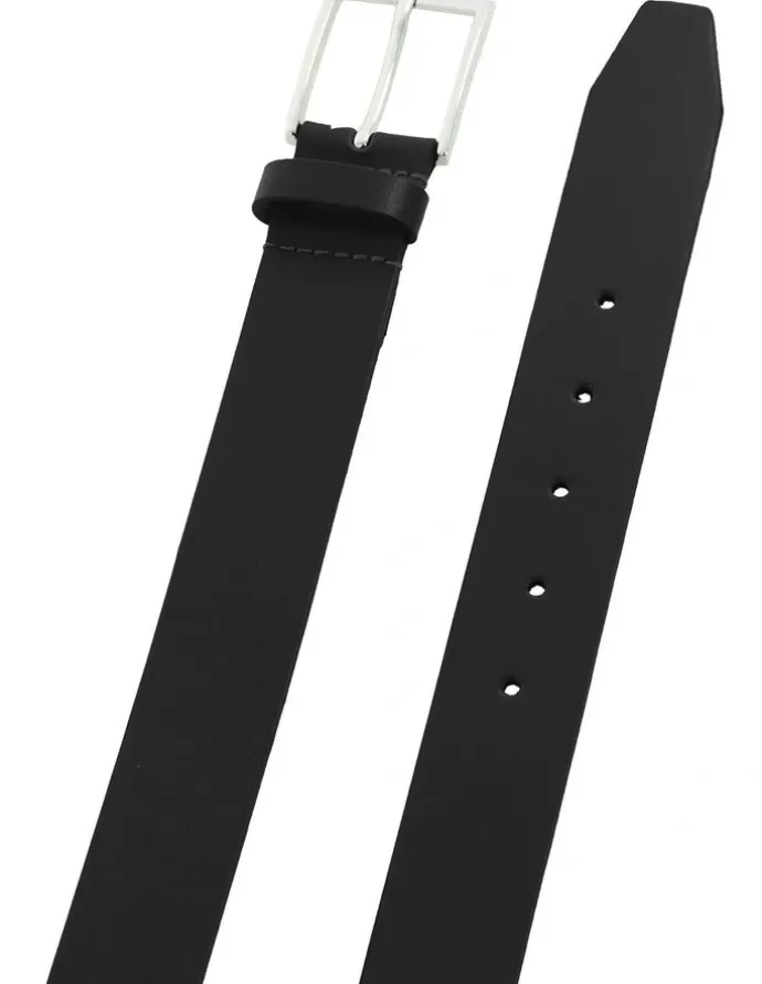 PIERRE CARDIN Pierre Cardin Genuine Leather Belt MEDIUM 110cm in Black