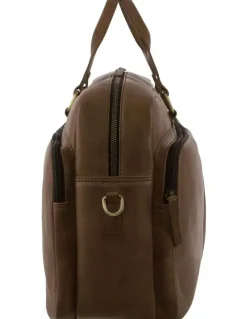 PIERRE CARDIN Rustic Business Computer Bag in Oak