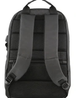 PIERRE CARDIN Travel & Business With Built-In USB Backpack in Black