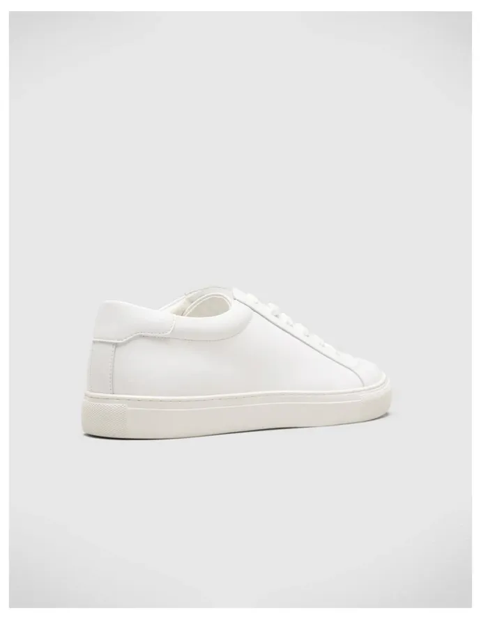 Politix Classic Leather Sneaker in White