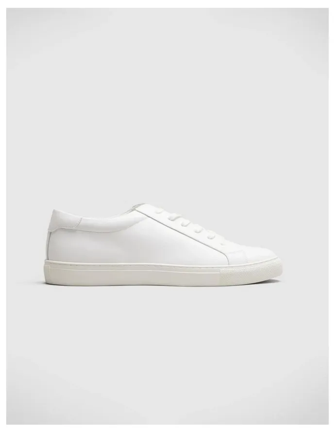Politix Classic Leather Sneaker in White