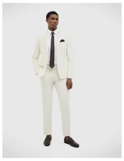Politix Elijah Tailored Jacket in Stone