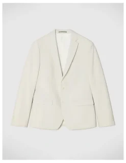Politix Elijah Tailored Jacket in Stone