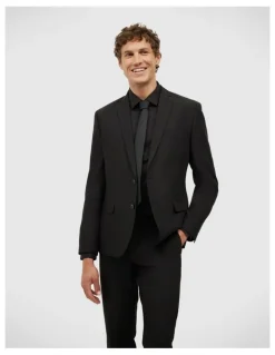 Politix Elijah Tailored Jacket in Black
