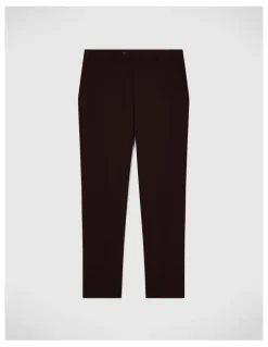 Politix Elliot Tailored Pant in Burgundy