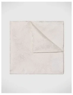 Politix Goodwin Floral Pocket Square in Neutral