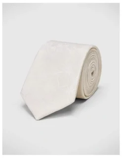 Politix Goodwin Floral Tie in Neutral