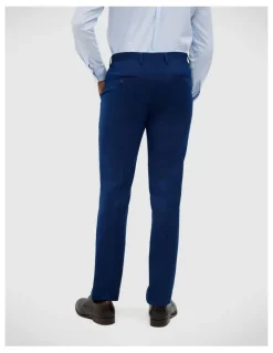 Politix Henson Textured Tailored Pant in Royal