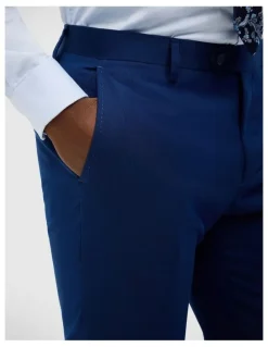 Politix Henson Textured Tailored Pant in Royal