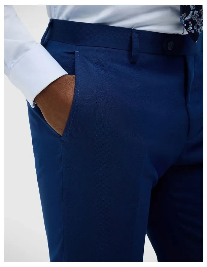 Politix Henson Textured Tailored Pant in Royal