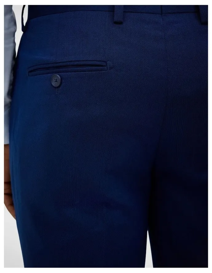 Politix Henson Textured Tailored Pant in Royal