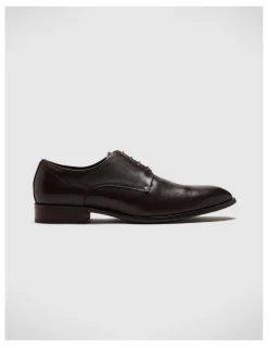 Politix Lace Up Derby Shoes in Brown