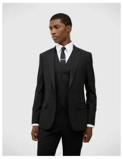 Politix Marco Tailored Jacket in Black