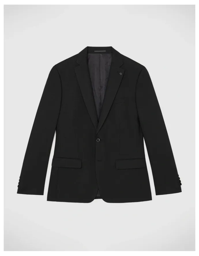 Politix Marco Tailored Jacket in Black