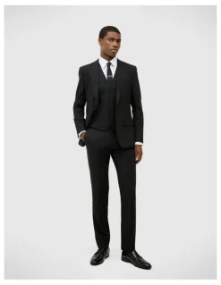 Politix Marco Tailored Jacket in Black