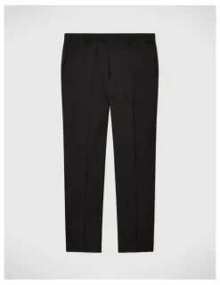 Politix Riley Black Tie Chintz Tuxedo Pant in Black Chintz
