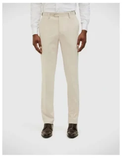 Politix Textured Tailored Pant in Neutral