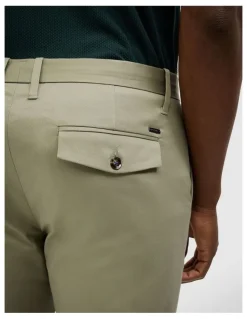 Politix Bradley Stretch Chino in Light Khaki
