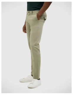 Politix Bradley Stretch Chino in Light Khaki