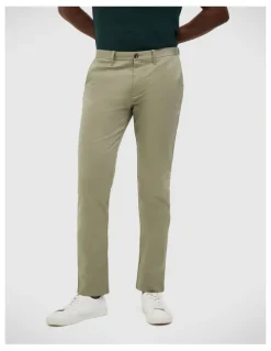 Politix Bradley Stretch Chino in Light Khaki