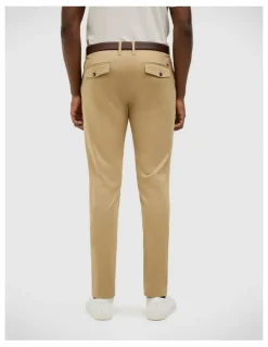 Politix Bradley Stretch Chino in Rich Tan
