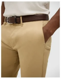 Politix Bradley Stretch Chino in Rich Tan
