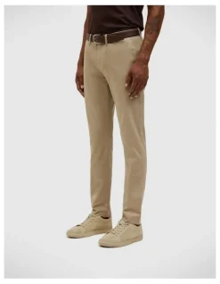 Politix Cotton-tencel Chino in Tan
