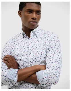 Politix George Floral Print Shirt in Multi