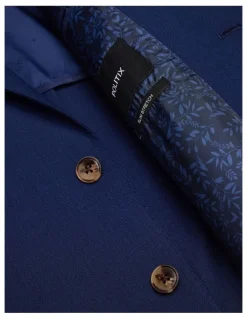 Politix Slim Stretch Blazer in Navy