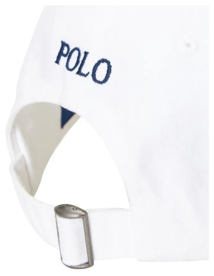 Polo Ralph Lauren Cotton Chino Baseball Cap in White