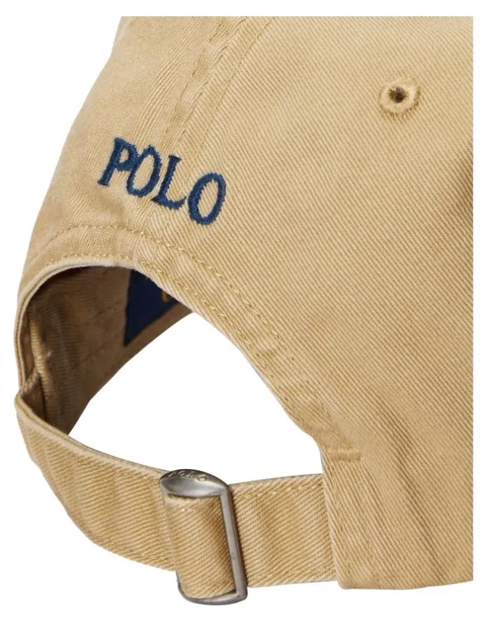 Polo Ralph Lauren Cotton Chino Baseball Cap in Beige
