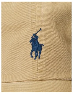 Polo Ralph Lauren Cotton Chino Baseball Cap in Beige