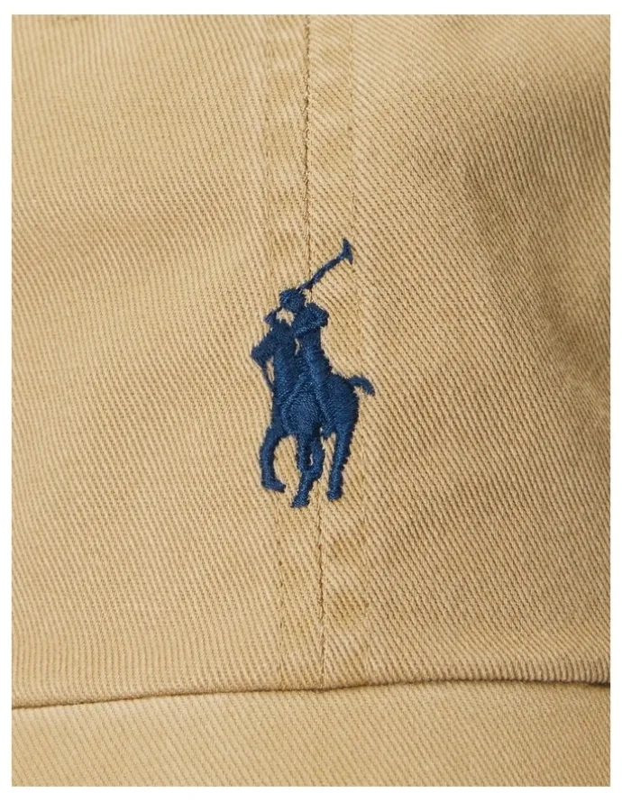 Polo Ralph Lauren Cotton Chino Baseball Cap in Beige