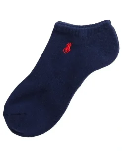 Polo Ralph Lauren Cotton-Blend Low-Cut Socks in Blue