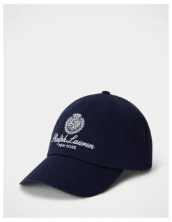 Polo Ralph Lauren Crest-Embroidered Twill Ball Cap
