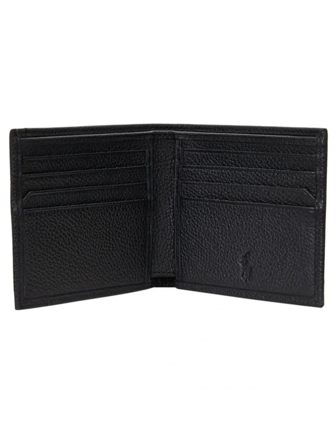Polo Ralph Lauren Pebbled Leather Billfold Wallet