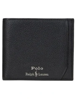 Polo Ralph Lauren Pebbled Leather Billfold Wallet